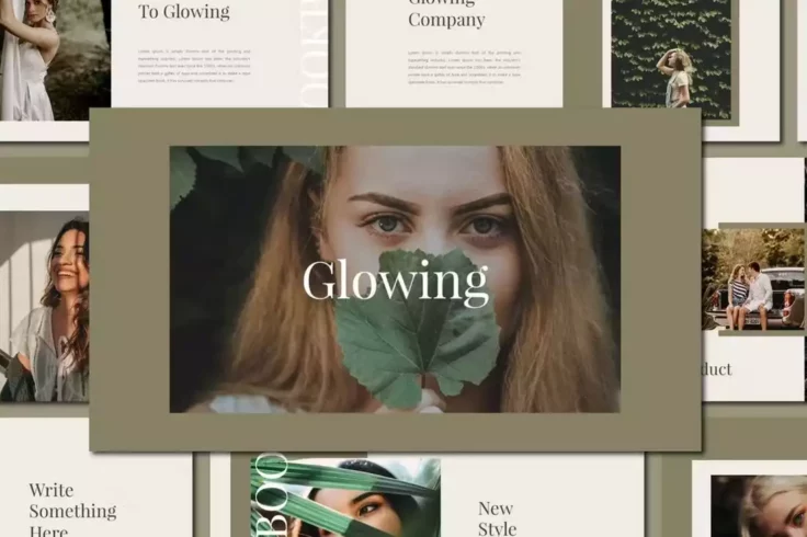 View Information about Glowing PowerPoint Fashion Presentation Template