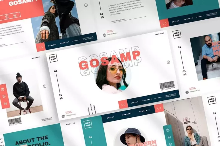 View Information about Gosamp Urban Professional PowerPoint Template