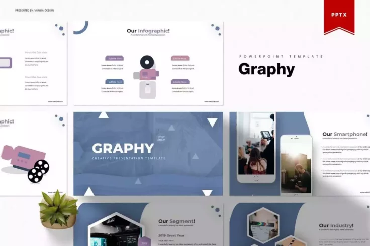 View Information about Graphy PowerPoint Template