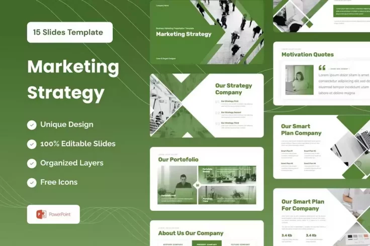 View Information about Green Marketing Strategy Presentation Template