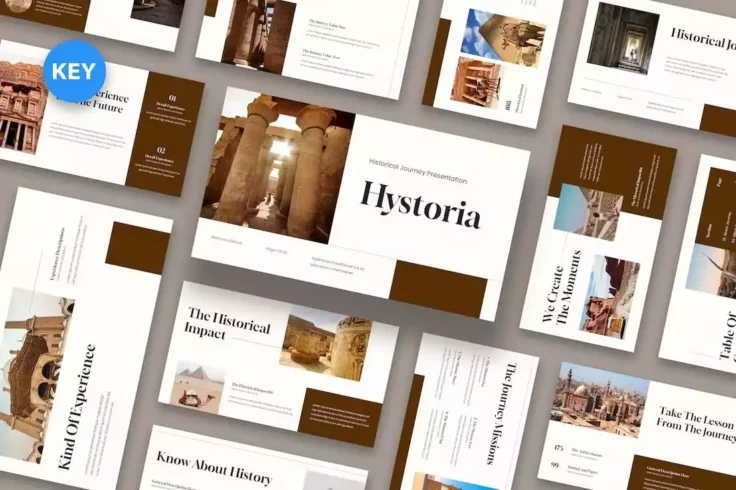 View Information about Hystoria Historical Journey Keynote Template