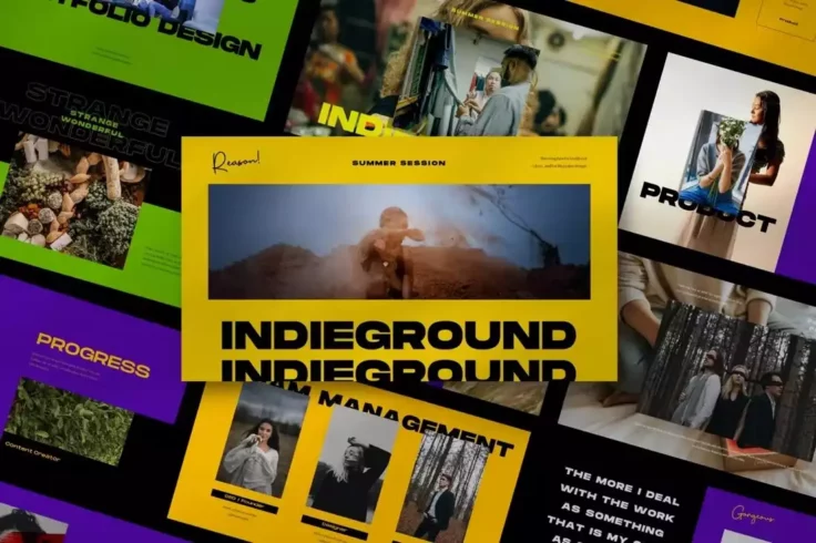 View Information about Indieground Fashion Presentation Templates Bundle