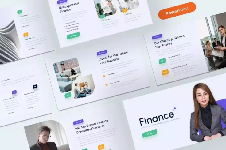 View Information about Investment & Financial Consulting PowerPoint Template