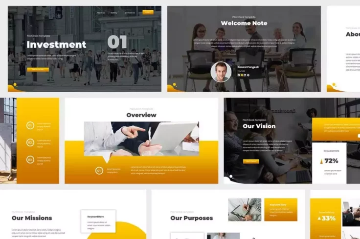 View Information about Investment Pitch Deck Template