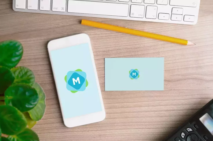 View Information about iPhone & Business Card Mockup