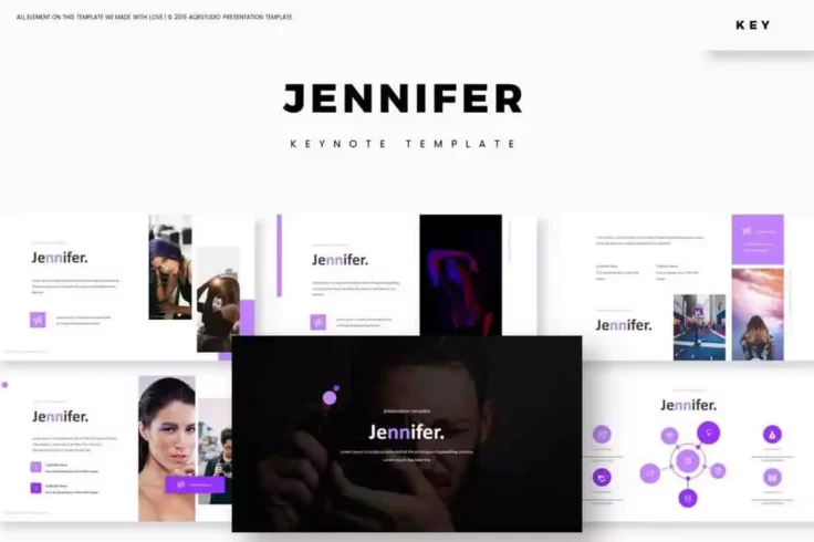 View Information about Jennifer Keynote Template