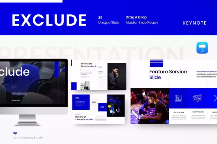 View Information about Exclude Presentation Template