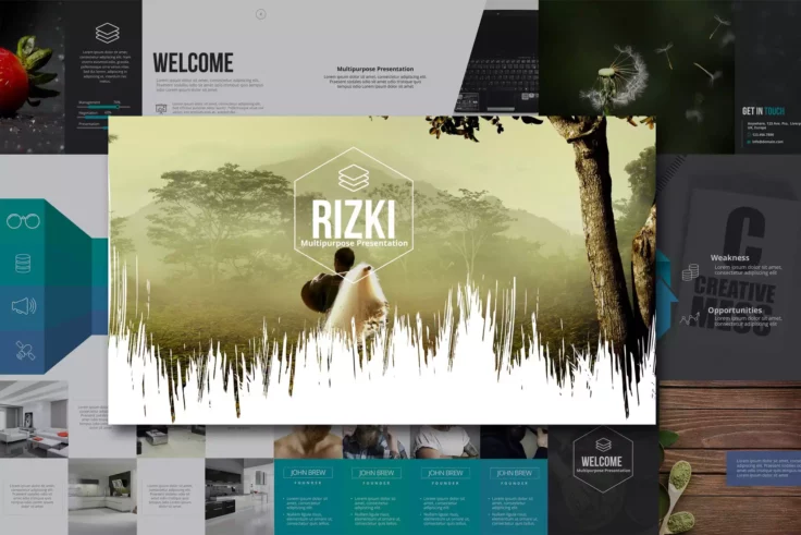 View Information about Rizki Timeline Presentation Template