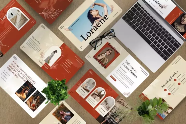 View Information about Loraene Fashion Google Slides Template