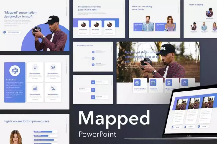 View Information about Mapped PowerPoint Template