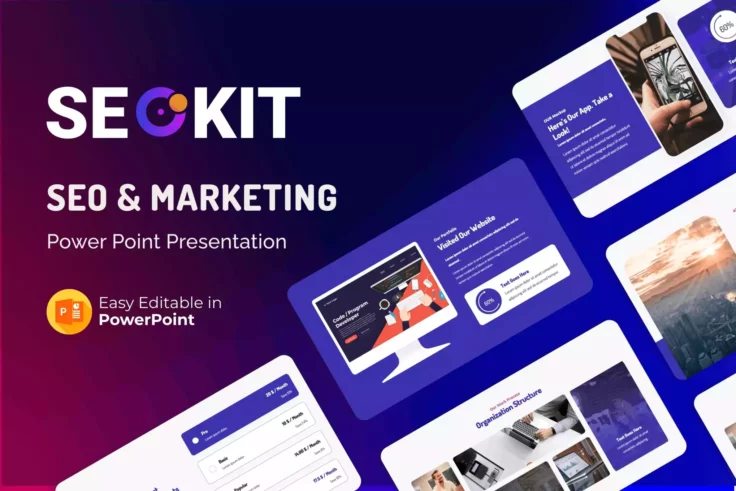 View Information about SEOkit Digital Marketing PowerPoint Template