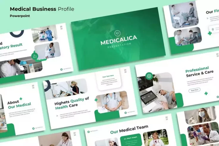 View Information about Medicalica Medical Business PowerPoint Template