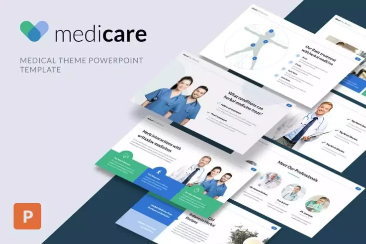 View Information about MediCare Medical PowerPoint Template