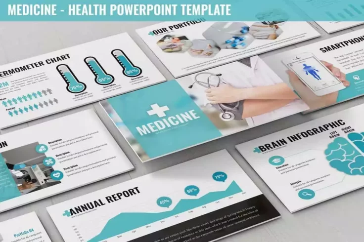 View Information about Medicine Health PowerPoint Template