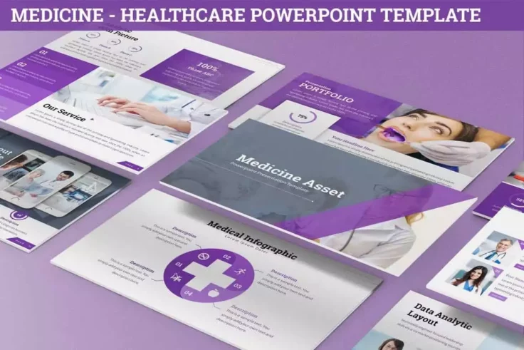 View Information about Medicine Healthcare PowerPoint Template