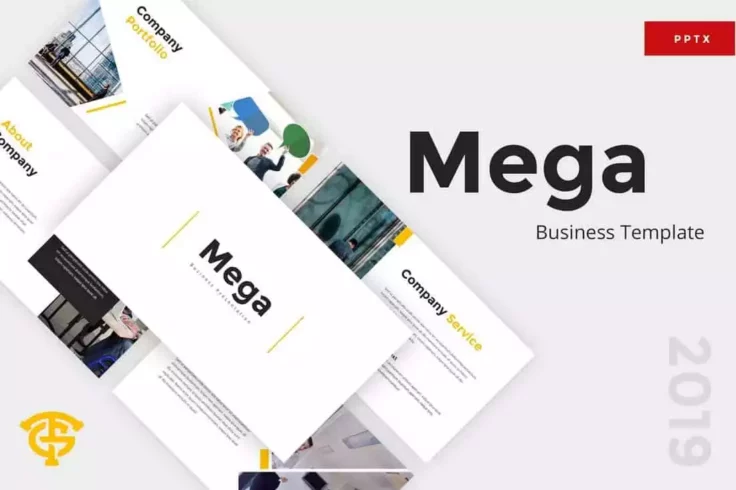 View Information about Mega Business PowerPoint Template