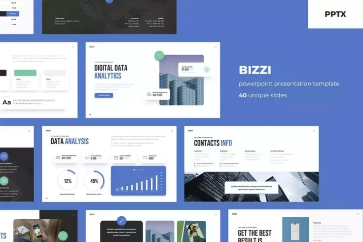 View Information about Minimal Corporate PowerPoint Template