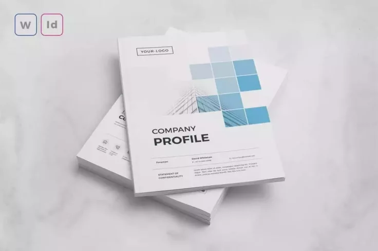 View Information about Minimalist Company Profile Word Template