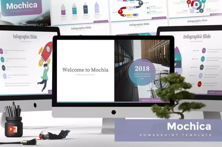 View Information about Mochica Modern Professional PowerPoint Template