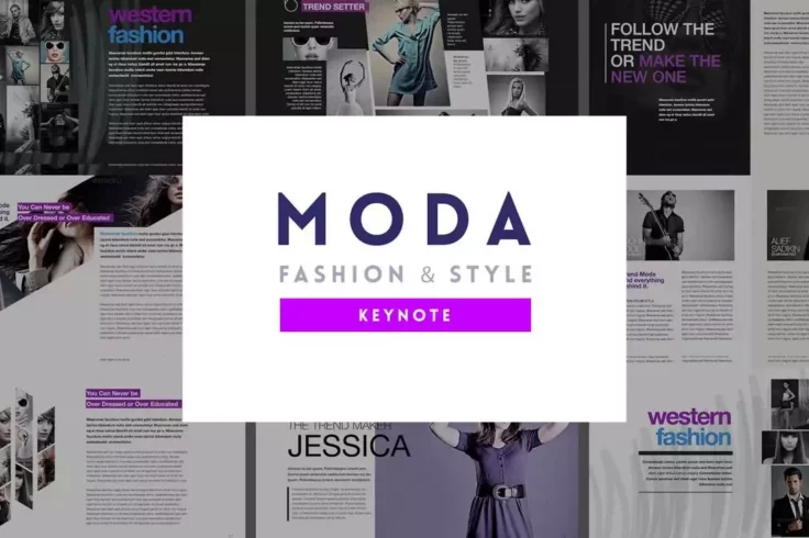 View Information about Moda Animated Keynote Template