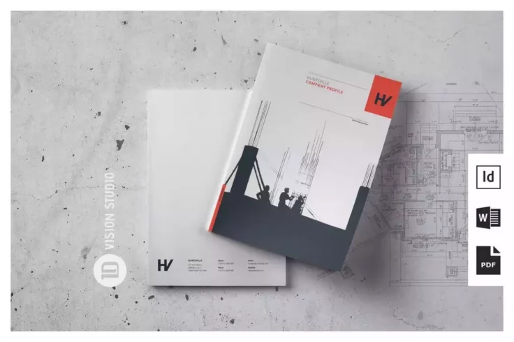 View Information about Modern Company Profile Word Template