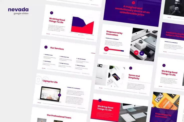 View Information about Nevada Minimal Corporate Google Slides Theme
