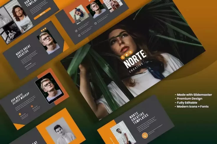 View Information about Norte Modern Animated Keynote Template