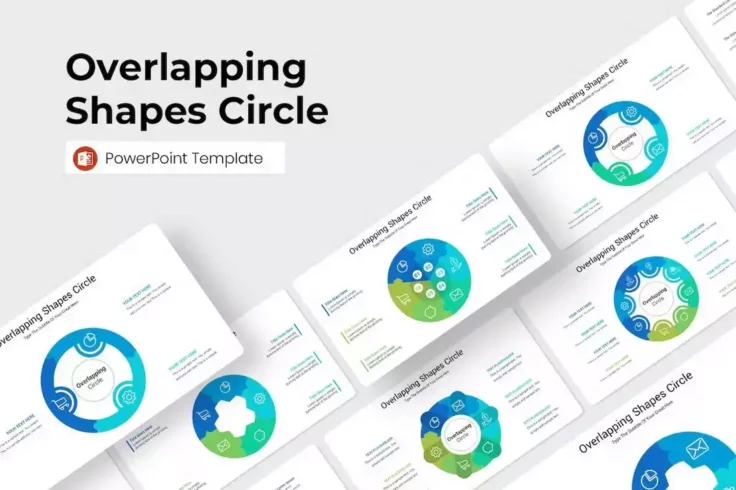 View Information about Overlapping Shapes Infographic PowerPoint Template