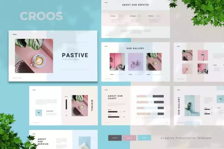 View Information about Pastive Colorful Minimal Presentation Template