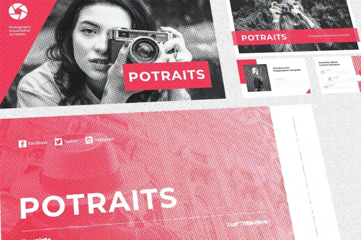 View Information about Potraits Photography PowerPoint Template