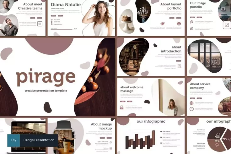 View Information about Pirage Modern Keynote Template