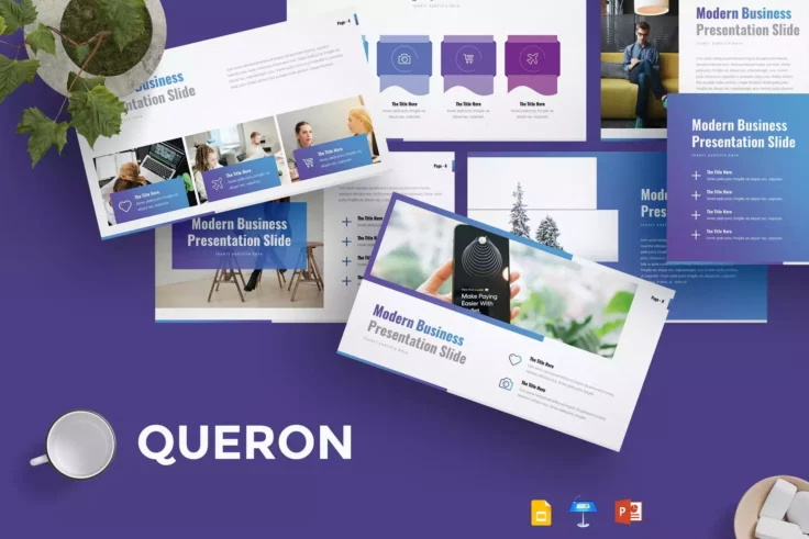 View Information about Queron Premium Keynote Templates
