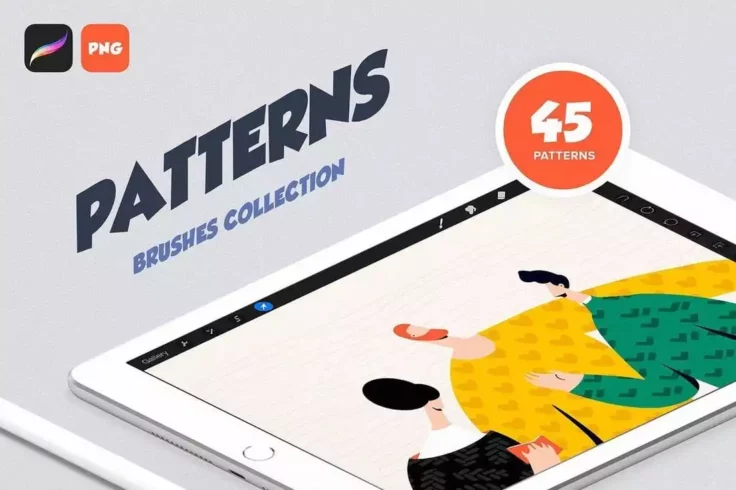 View Information about Procreate Patterns Brushes Set