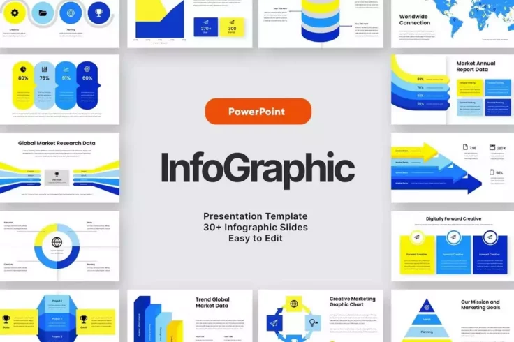 View Information about Professional Infographic PowerPoint Template