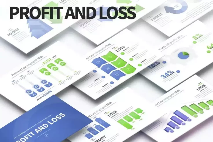 View Information about Profit & Loss Finance PowerPoint Infographics Slides