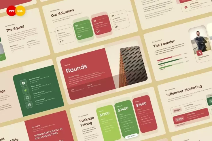 View Information about Raunds Company Profile PowerPoint Presentation