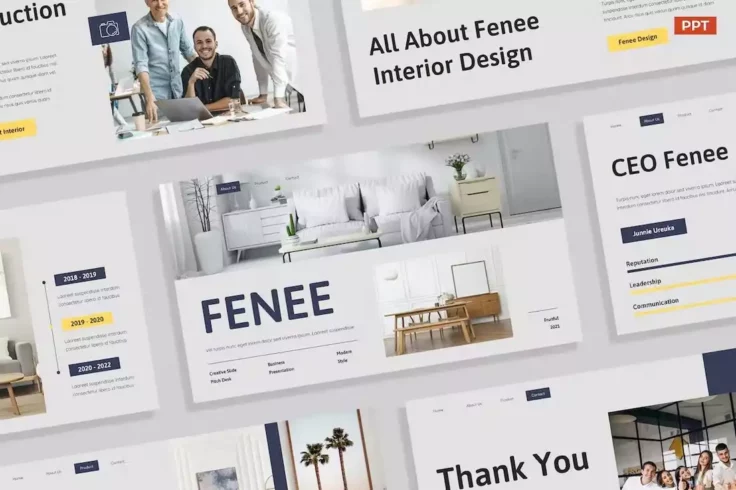 View Information about Real Estate Business Company Profile PowerPoint Template