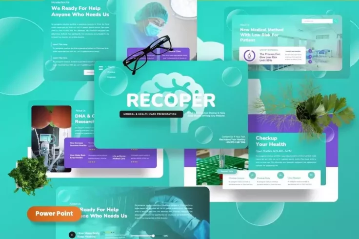 View Information about Recoper Medical & Healthcare Powerpoint Template