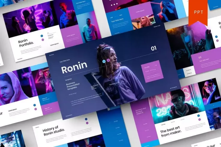 View Information about Ronin Business Presentation Template