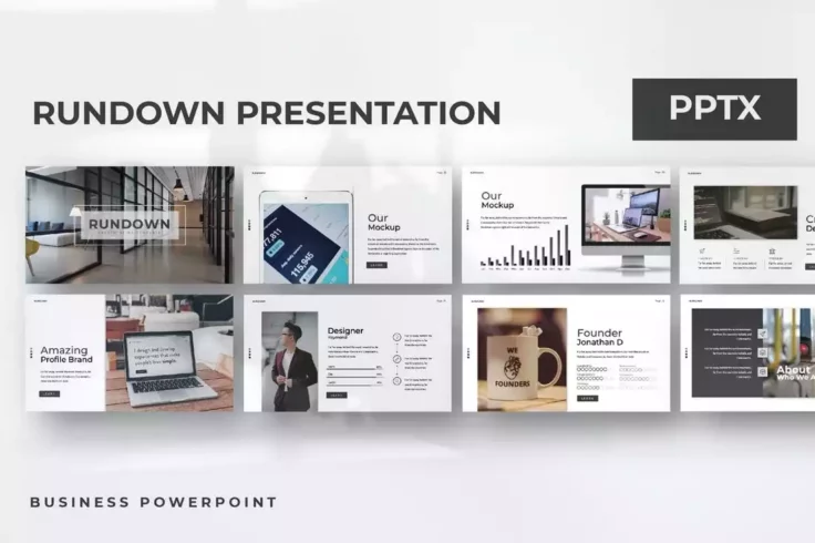 View Information about Rundown Modern Animated Powerpoint Template