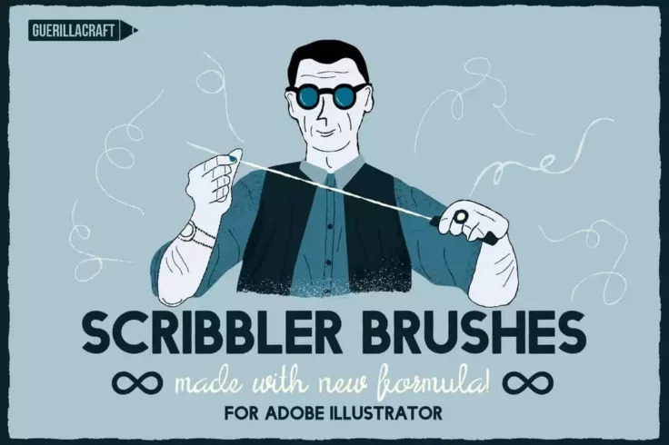 View Information about Scribbler Brushes for Adobe Illustrator