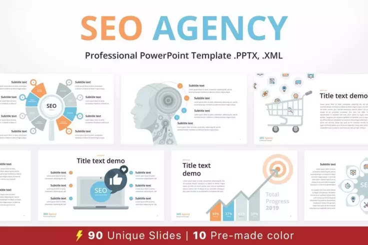 View Information about SEO Agency Animated PPT Template