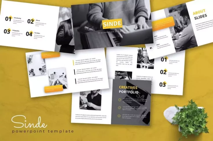 View Information about SINDE Business Presentation Template