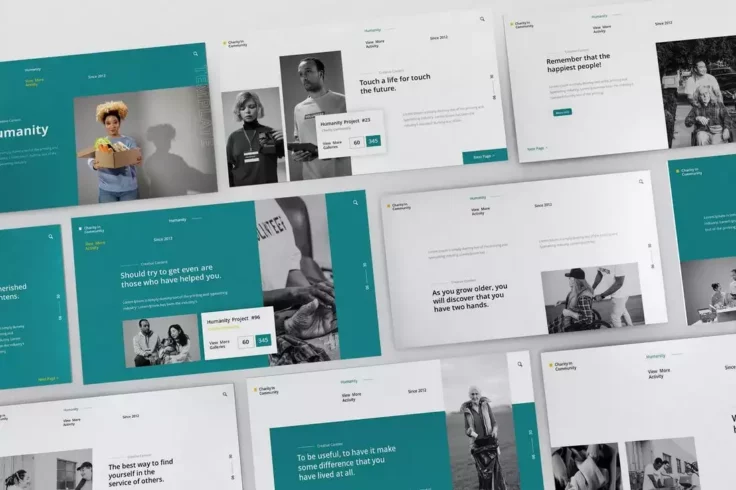 View Information about Social Humanity Presentation Template