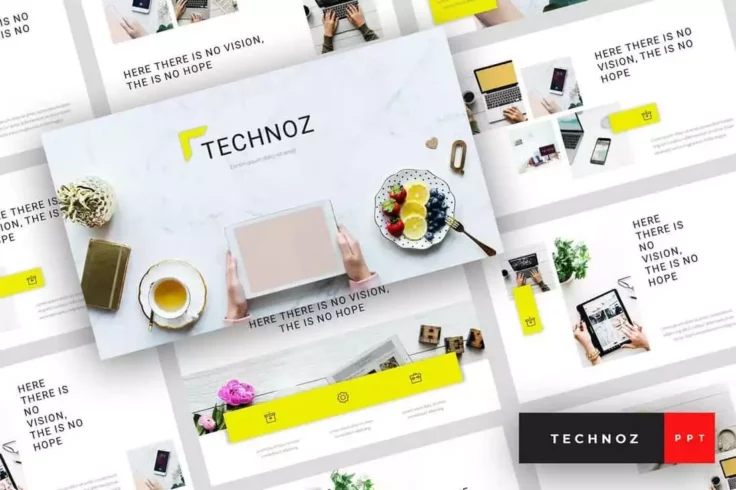 View Information about Technoz Marketing PowerPoint Template