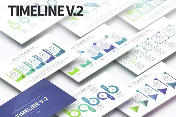View Information about Timelines PowerPoint Infographics Slides