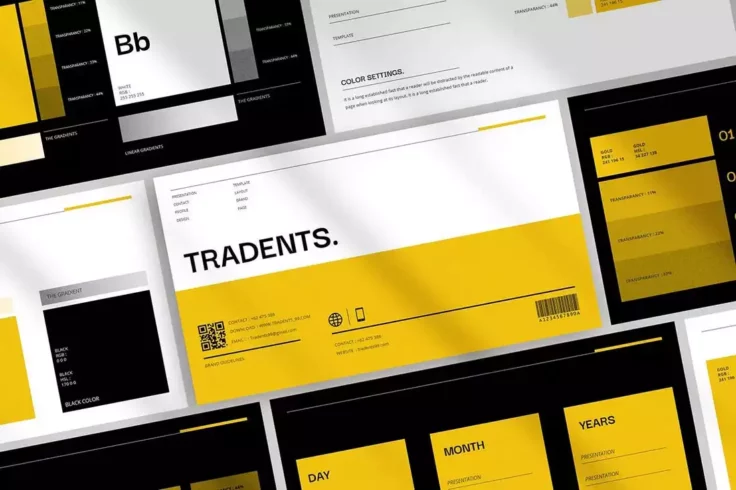 View Information about Tradents Brand Guidelines Presentation Template