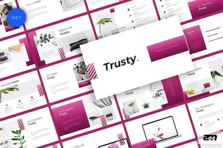 View Information about Trusty Minimal Business Keynote Template