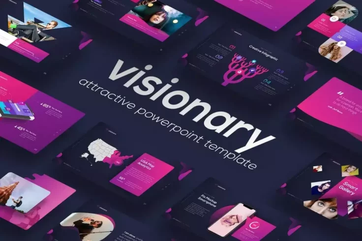 View Information about Visionary Attractive PowerPoint Design