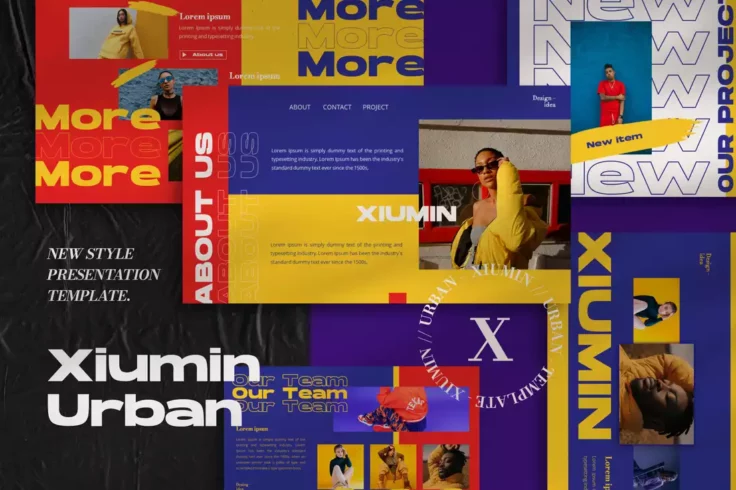 View Information about Xiumin Presentation Template